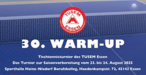 Mehr über den Artikel erfahren Warmup 2025