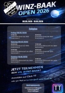 Mehr über den Artikel erfahren Winz-Baak Open 2026